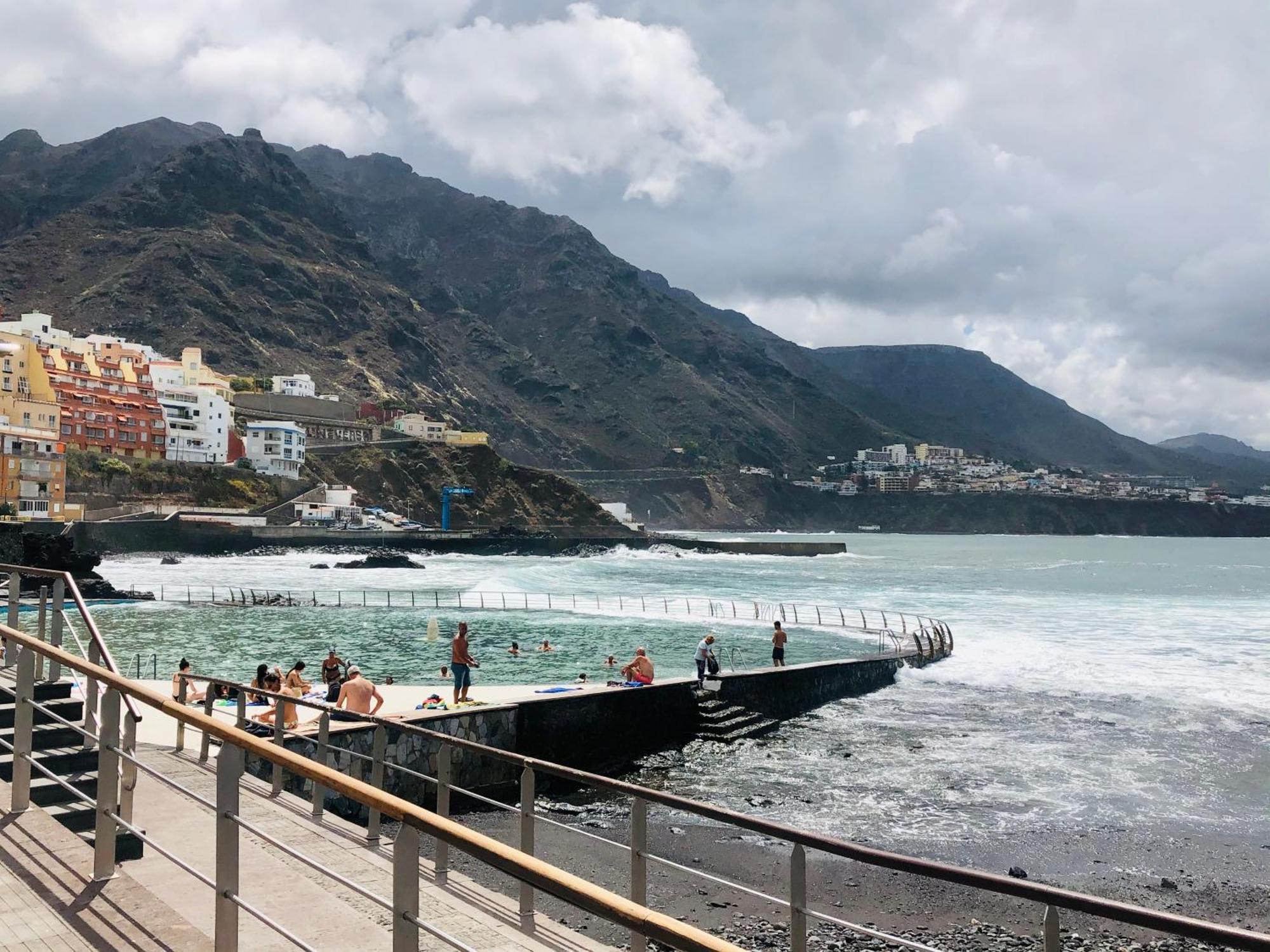 Seaside Apartment Punta Del Hidalgo Luaran gambar